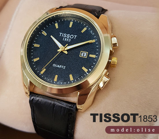 ساعت مچی tissot مدل olise(مشکی)