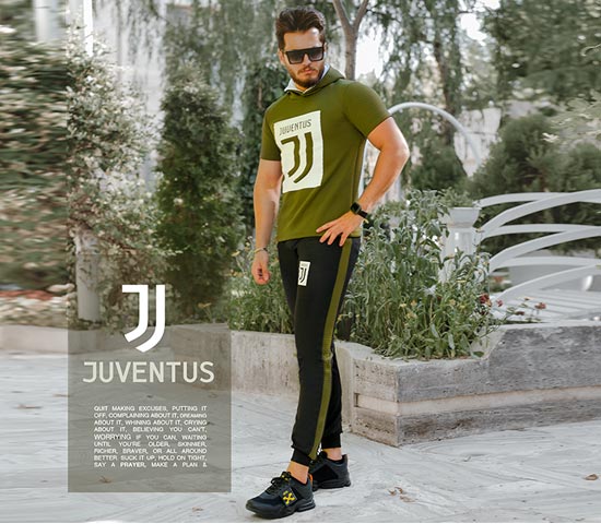 ست  Juventus مدل Joshua (سبز)