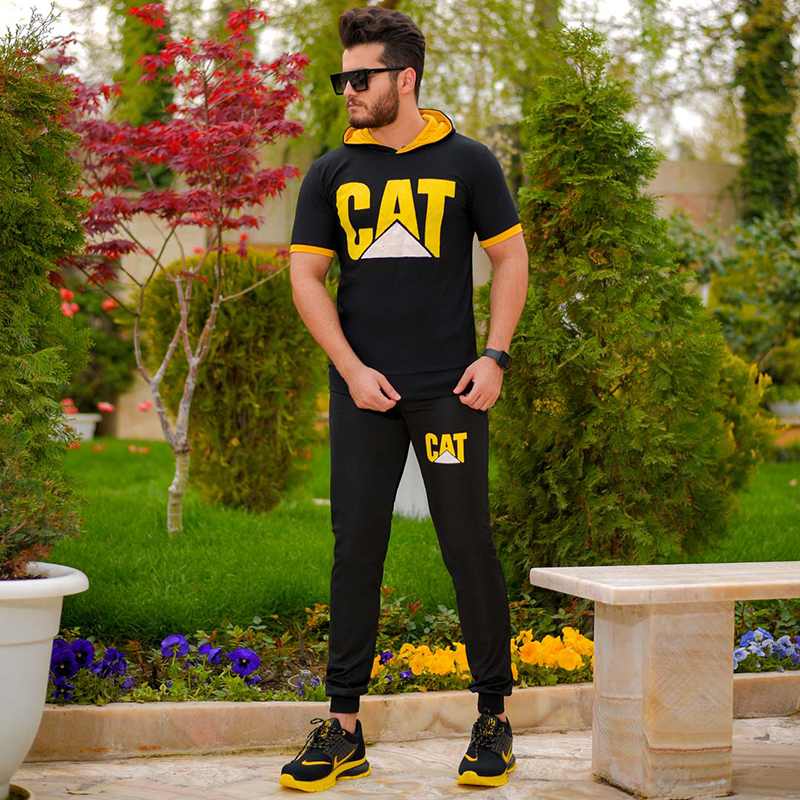 ست تیشرت و شلوار CAT مدل Krysta