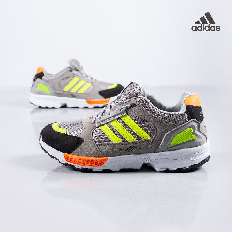 کفش مردانه adidasمدلZX(طوسی سبز)