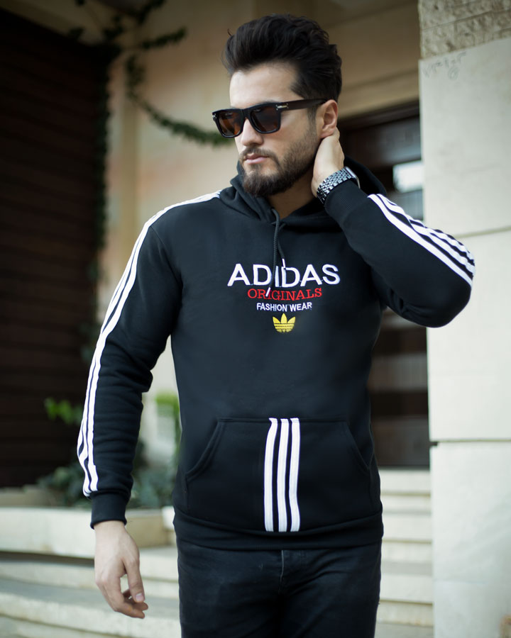 هودی مردانه Adidas مدل Karon (مشکی)