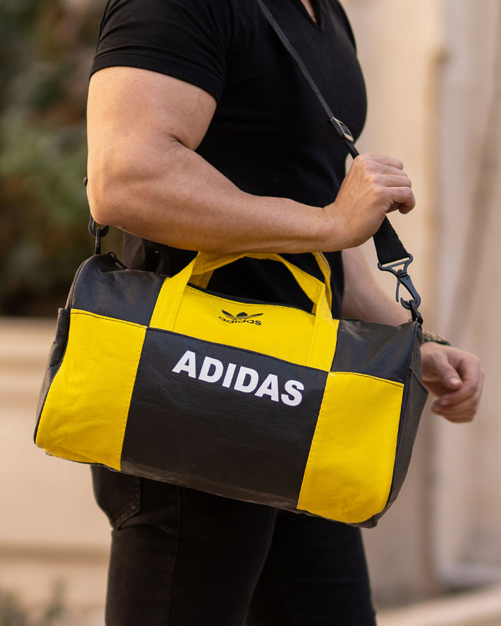 ساک ورزشی Adidas مدل Nolif (زرد)