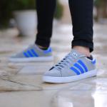 کفش مردانه adidas مدل STREIFEN (طوسی آبی)