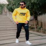 سویشرت شلوار مردانه Nike مدل Pendar (زرد)