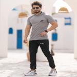 ست تیشرت شلوار مردانه Nike مدل OLES (طوسی)